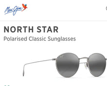 Load image into Gallery viewer, Maui Jim North Star sunglasses in silver