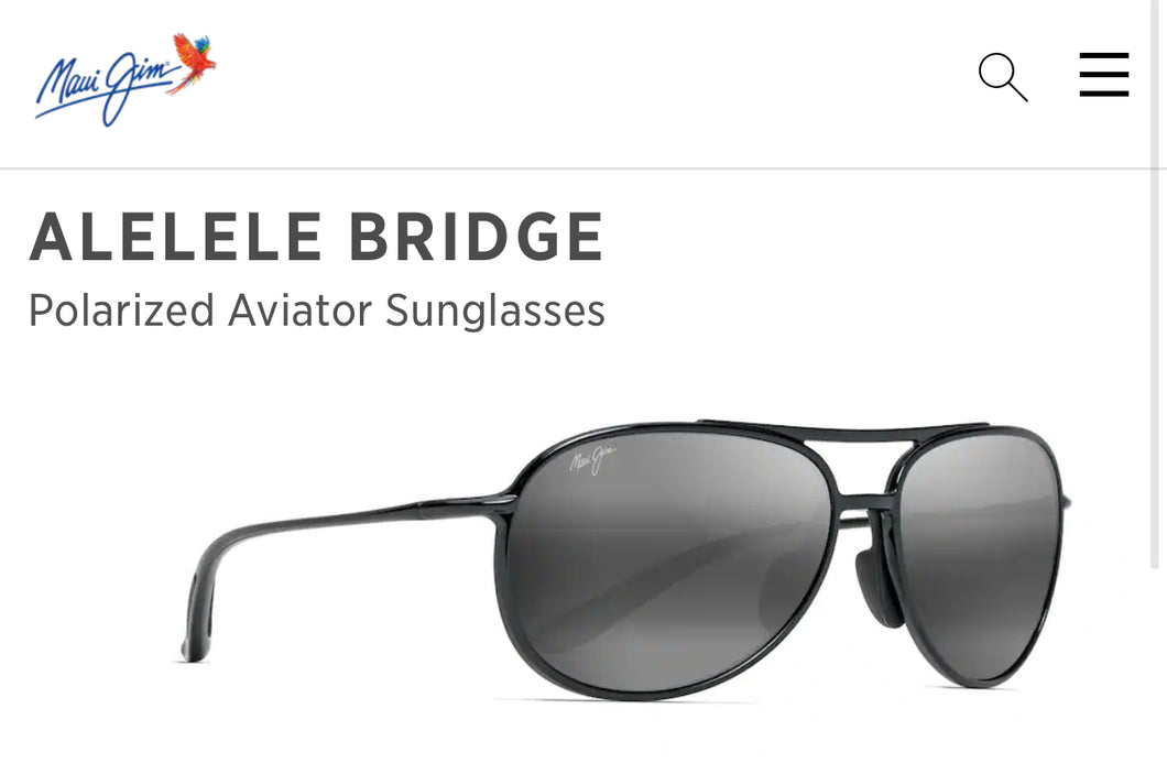 These classic aviators feature a lightweight frame available in a variety of vibrant colors. Constructed with adjustable nose pads and rubber inserts on the inner temples, Alelele Bridge has all the comfort needed for your next adventure.