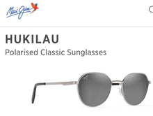 Load image into Gallery viewer, Hukilau Maui Jim sunglasses in silver
