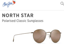 Load image into Gallery viewer, Maui Jim North Star sunglasses in gold
