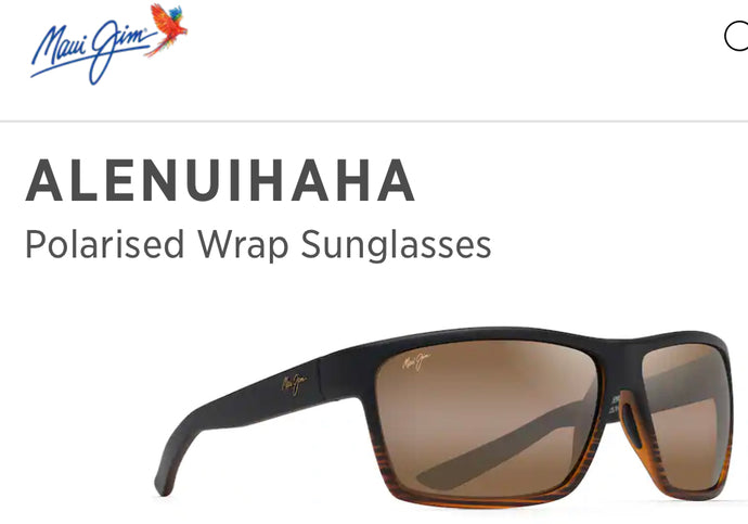 Alenuihaha Maui Jim sunglasses in black